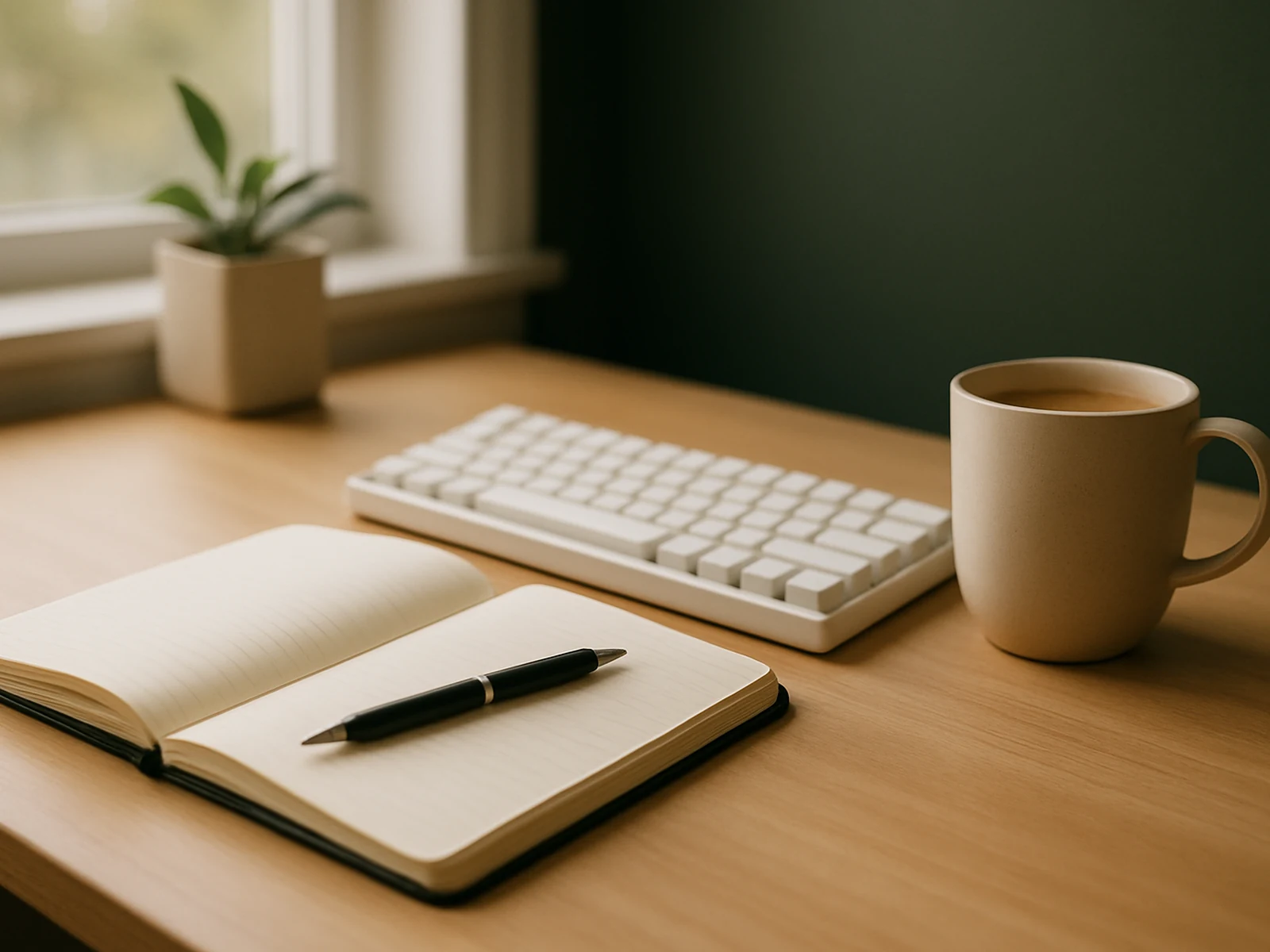 RW Copywriting studio workspace Cincinnati Ohio